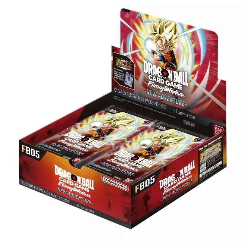 Dragonball Fusion World New Adventure FB05 Display (Sealed Case)