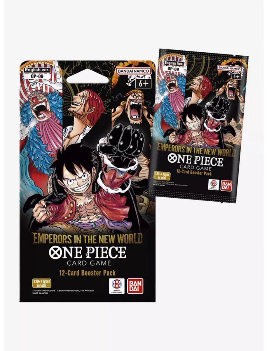 One Piece OP-09 Sleeved Booster